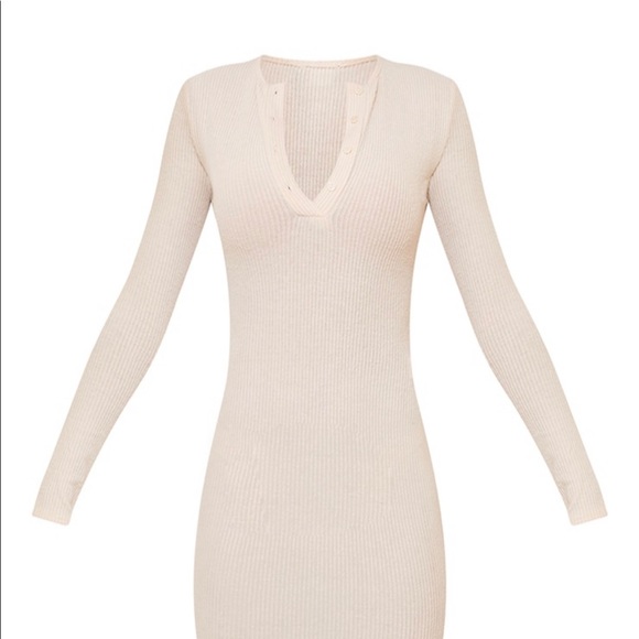 Plt semi sheer midi dress - Picture 2 of 3